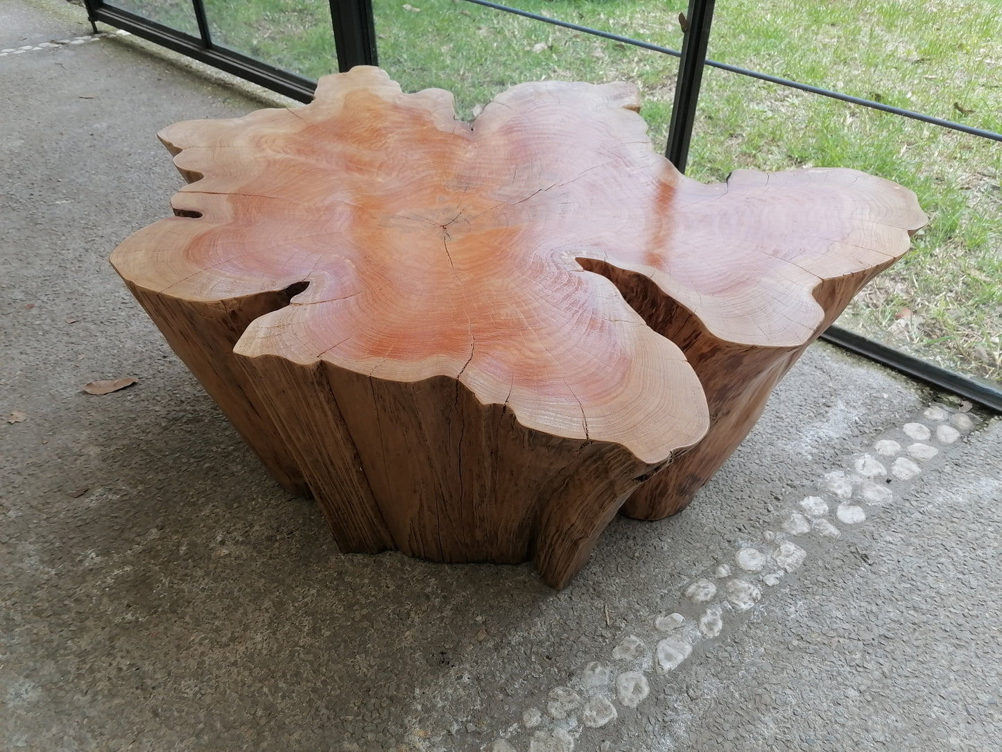 Mesa de centro madera de cedro